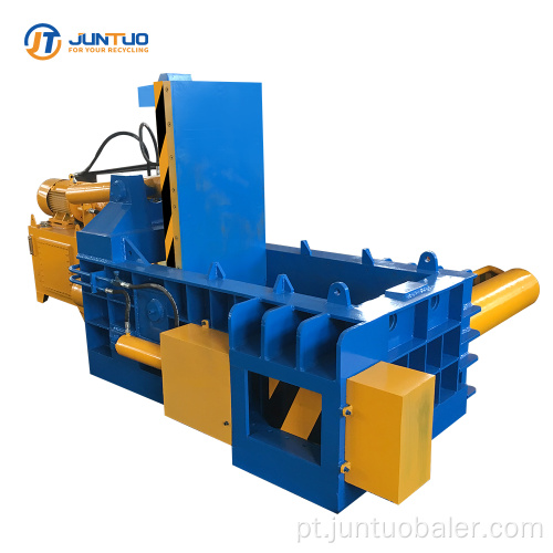 Máquina enfardadeira de sucata de metal para uso horizontal por atacado